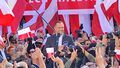 Nawrocki mobilizuje "obóz patriotyczny" w Białej Podlaskiej. Niespodziewany gość na scenie 