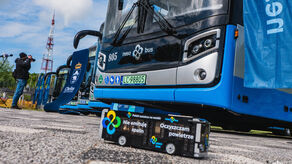 Oficjalna prezentacja pierwszych miejskich autobusów wodorowych, które zasiliły Chełmskie Linie Autobusowe