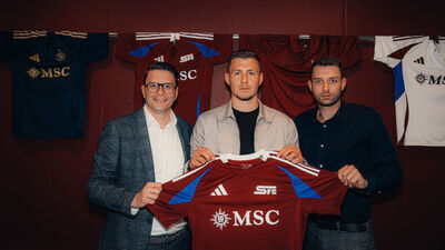 Samuel Mraz w środę został zaprezentowany jako nowy zawodnik Servette FC