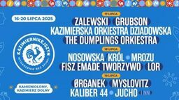 Kazimiernikejszyn 2025 – muzyka, przygoda i pozytywna energia w Kazimierzu Dolnym