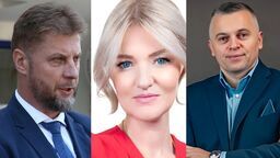 Od lewej dyrektor dr Marek Paździor oraz jego zastępcy: Anna Kot i Artur Paździor