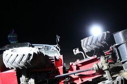 Tragedia w łukowskim. Mężczyzna zginął podczas załadunku ziemi