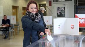 Głosowanie w komisji nr 1 w Opolskim Centrum Kultury