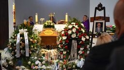 Ostatnia droga Leszka Pasiecznego. Tłumy żegnały zasłużonego kraśniczanina