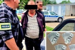 Pokłócił się z partnerką i ukradł jej prawie 40 000 złotych. Pieniądze ukrył w lesie