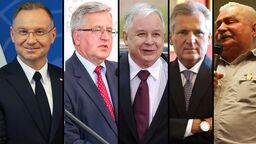 Andrzej Duda, Bronisław Komorowski, Lech Kaczyński, Aleksander Kwaśniewski i Lech Wałęsa to ostatni zwycięzcy wyborów prezydenckich w III RP