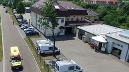 Cały weekend w trasie. Nóż w szyi, zasłabnięcie na wodzie, wypadki