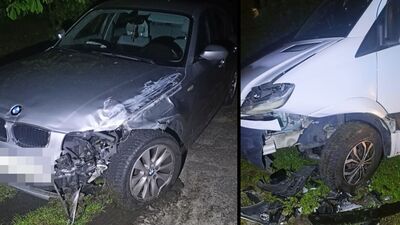 W trakcie kolizji nikt nie odniósł obrażeń