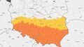 Ostrzeżenia przed dzisiejszymi burzami wydano dla połowy Polski
