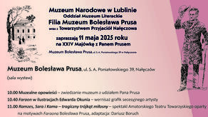 Święto literatury w Nałęczowie. Majówka z Prusem