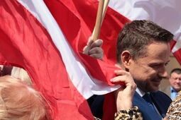 Rafał Trzaskowski w Lublinie: Każdy, kto nosi mundur, zasługuje na szacunek