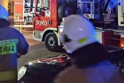 Pożar domu wybuchł w nocy. Mężczyzna nie przeżył