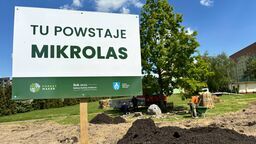Mikrolas i aptekarska łąka. Skwer upamiętni zasłużoną rodzinę 