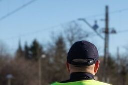 Sekundy od tragedii na torach w Chełmie