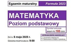 Matura 2025: Arkusze maturalne z matematyki i odpowiedzi