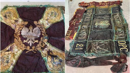 Sensacyjne odkrycie pod Tomaszowem Lubelskim. Odnaleziono sztandar i proporzec legendarnego pułku