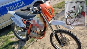 Motocyklem po chodniku, rowerem po ulicy. Policyjny pościg we Włodawie