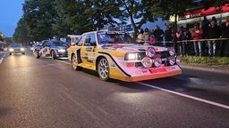 Rajdową sobotę zakończył odcinek specjalny w Puławach