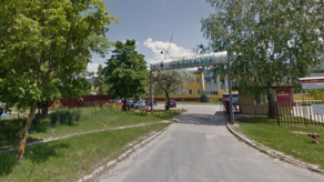 wjazd do huty szkła Marta 2