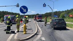 Zderzenie w Chodlu. Wśród poszkodowanych 9-letnie dziecko