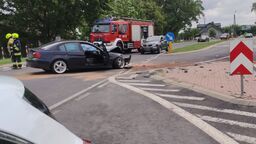 Wypadek koło Łęcznej. Dwie kobiety w szpitalu