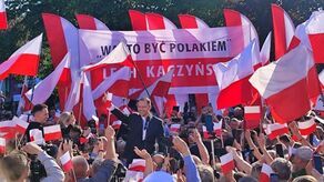 Karol Nawrocki na spotkaniu z wyborcami