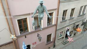 Stare Miasto (nie) dla wszystkich. Studenci z Politechniki Lubelskiej pokazali, którędy przejedzie wózek