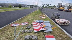 Zakończone w weekend prace są elementem ostatniego etapu przy inwestycji przedłużenia ul. Lubelskiego Lipca '80