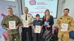 Partnerami Letniej Szkoły Bezpieczeństwa zostały lubelskie służby mundurowe