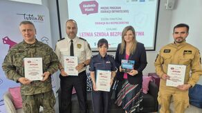 Partnerami Letniej Szkoły Bezpieczeństwa zostały lubelskie służby mundurowe