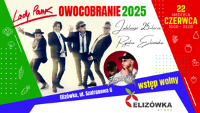 Owocobranie 2025. Zabawa na Elizówce