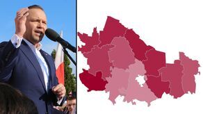 Karol Nawrocki wygrał we wszystkich 13 gminach powiatu lubartowskiego, w tym w Lubartowie. W połowie jego przewaga nad Rafałem Trzaskowskim przekroczyła próg 80 proc.