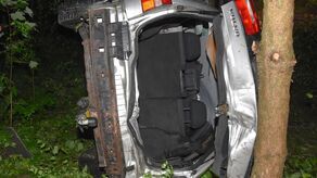 Do kolizji doszło w niedzielę wieczorem