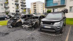 Podpalił samochód na bialskim osiedlu. Podpalacz już w rękach policji