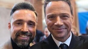 Prezydent Michał Litwiniuk z Rafałem Trzaskowskim 