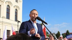 Karol Nawrocki w Lubartowie