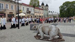 Chełmianie tłumnie uczestniczyli w procesji z okazji święta Bożego Ciała
