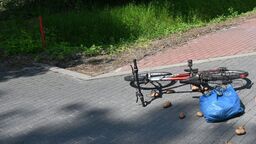 Tragedia w Natalinie. Nie żyje 68-letni rowerzysta potrącony przez motocyklistę