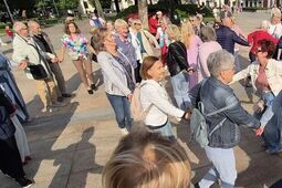 Seniorzy roztańczyli Lublin – potańcówka na Placu Litewskim