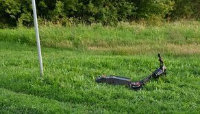 Dwie nastolatki trafiły do szpitala po wypadku na hulajnodze 