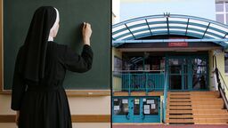 Szkoła Podstawowa nr 10 w Puławach. Jedna z nielicznych szkół podstawowych w powiecie, w której lekcje religii prowadzi siostra zakonna