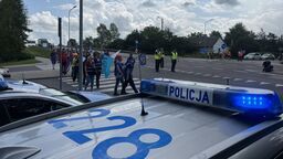 Protest w Struży trwał dzisiaj od rana do godz. 14