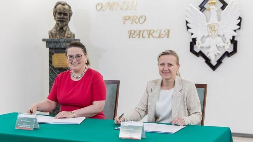 Podpisanie porozumienia o współpracy pomiędzy Państwową Akademią Nauk Stosowanych w Chełmie a Wojskową Akademią Techniczną w Warszawie 