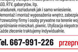 Przeprowadzki tel. 665 196 198