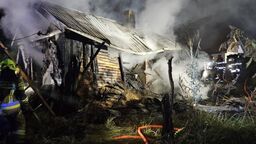 Pożar domu przy Olszowej. Prawdopodobnie wybuchł gaz 