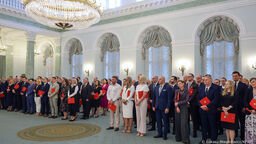 Wręczenie nominacji profesorskich w Pałacu Prezydenckim