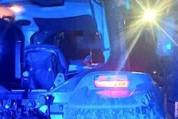 Traktor za 350 tysięcy przepadnie, bo kierowca miał ponad 3 promila