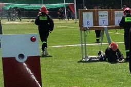 Wyrosną z nich prawdziwi strażacy? Młodzieżowe drużyny konkurowały w Szczebrzeszynie