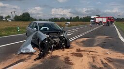 Wypadek na S17. Droga zablokowana