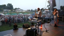 Zespół Weź Nie Pytaj zagrał na zakończenie Truskawkobrania  